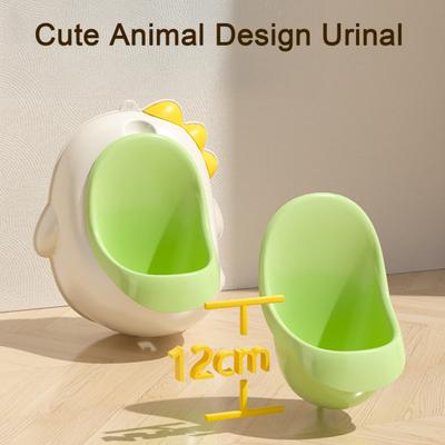 Orinatoio per bambini per l'addestramento al vasino Forma di cartone animato Facile installazione Montaggio a parete Addestratore per la pipì per bambini Bagno per bambini WC urinario