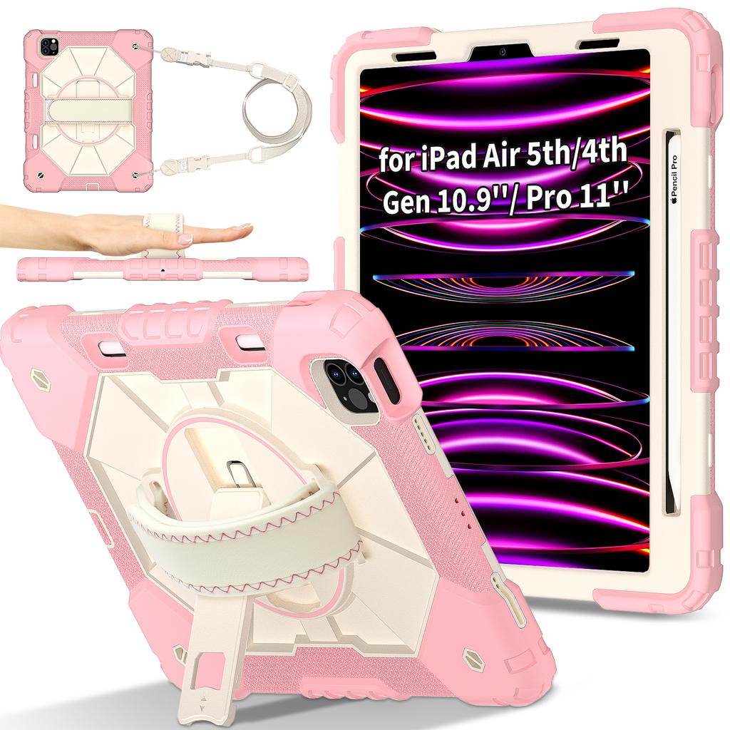 Rotating Case for IPad A16 2025 11th 10.9 2022 10th Air 5 4 2 Pro11 10.2 7th 8th 9th Pro 9.7 2017 2018 Mini A17Pro 6 Stand Cover