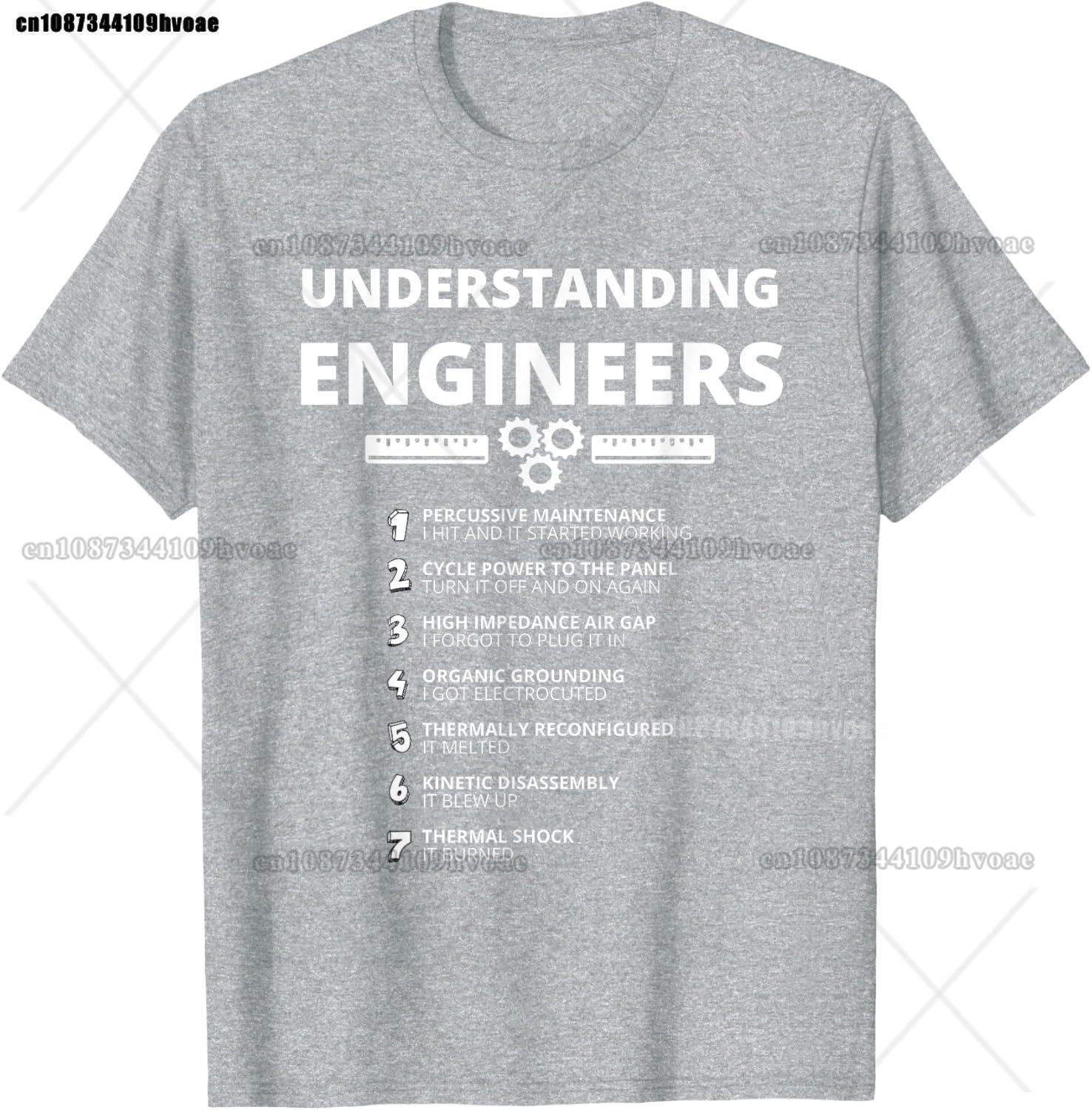 

Understanding Engineers Funny Sarcastic Engineering Gift T-Shirt 4XL