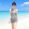 Women's Two-piece Swimwear: Thai-style Modest Hot Spring-inspired Sensual for Curvy Girls – A Flattering Figure-flattering Bikini