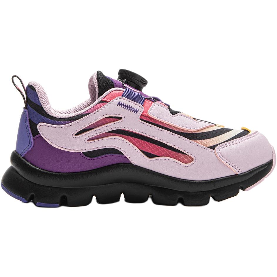 Li Ning Kids Sports Lifestyle Mini Aurora Fashion Comfortable Versatile Trendy Shock Absorption Rebound Breathable Low-Top Casual Shoes YKNU090-20