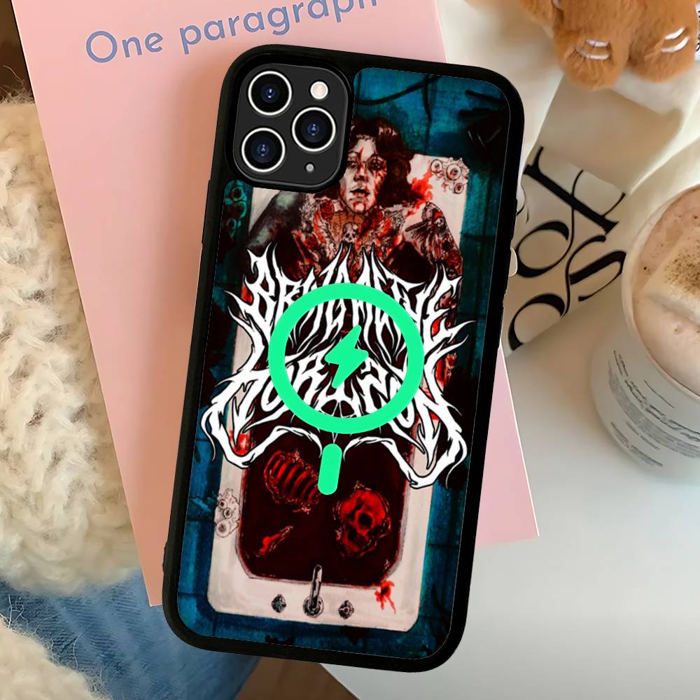 

B-Bring M-Me The H-Horizon For Magnetic Phone Case Wireless PC+TPU For IPhone 11 12 13 14 15 16 17 Pro Max Plus iPhone 13