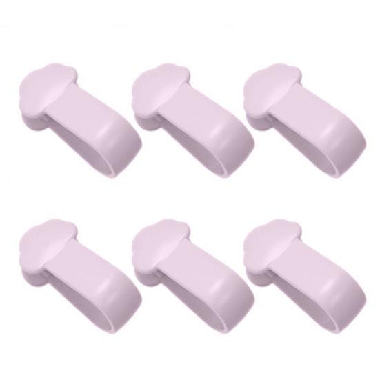 6Pcs Bed Sheet Clips Needle-free Non-Slip Anti-run Bed Sheet Blankets Fastener Clips for Home