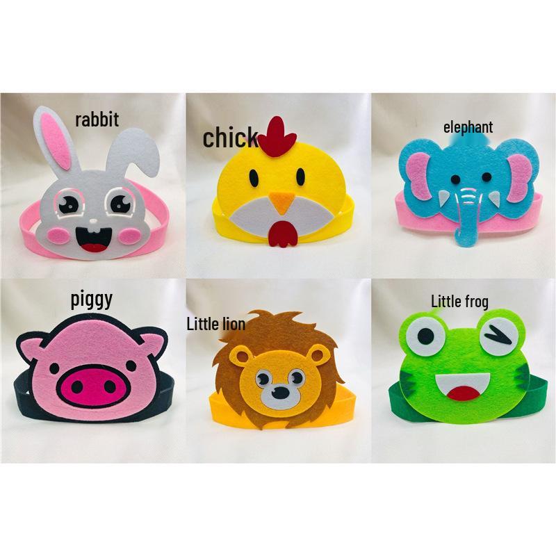 Animal Finger Puppet Display Rack for Kindergarten and Dollhouse Language Areas