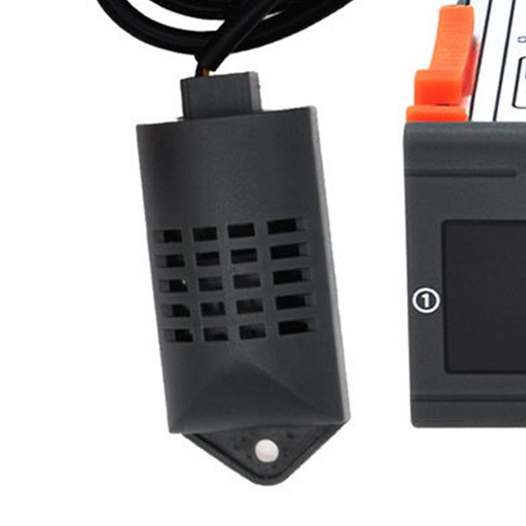 Digital Temperature Humidity Controller ‑20 Celsius  To +80 Celsius  00percent  RH To +100percent  Accurate Hygrometer