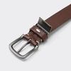GU by Uniqlo Leather Vintage Narrow Belt  Adjustable 