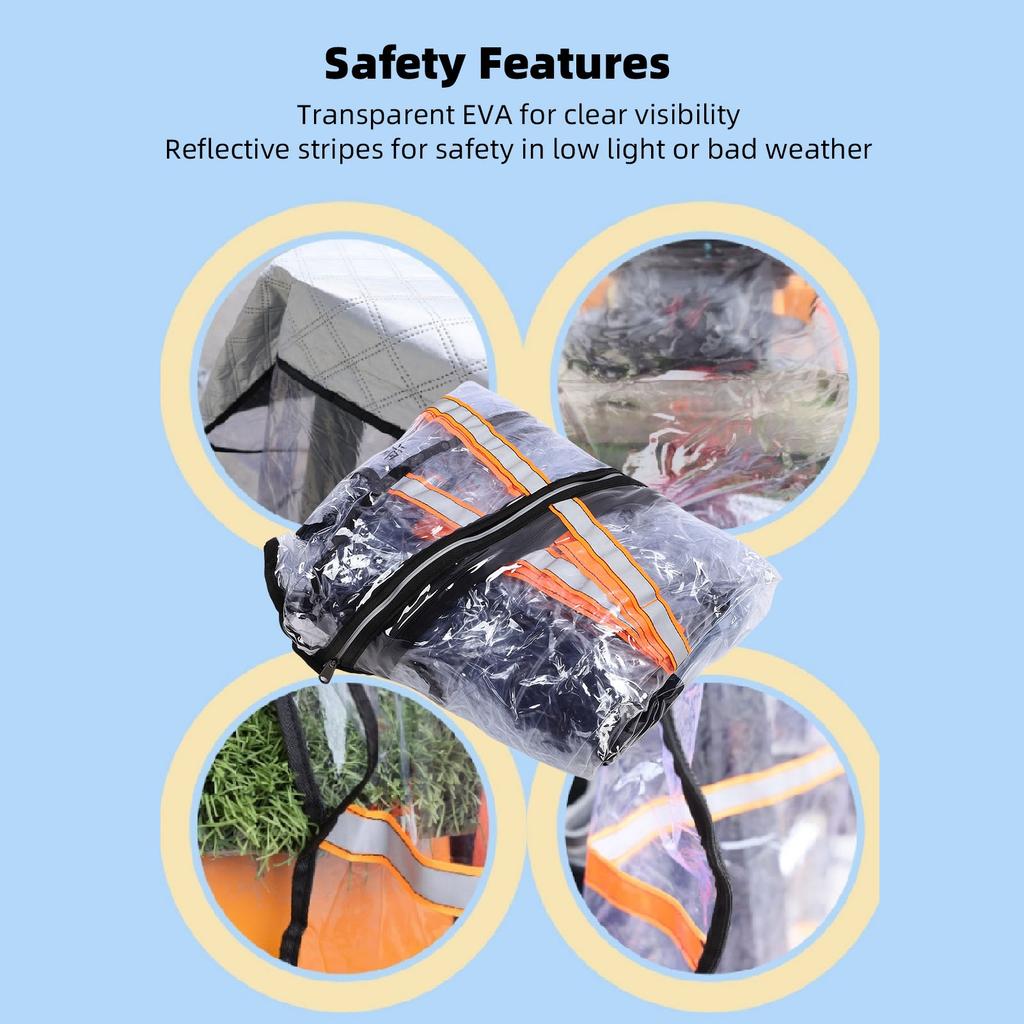 Forklift Rain Cover 6000 Lbs Weight Capacity  Clear Forklift Cover EVA for All Weather All Weather Forklift Cover