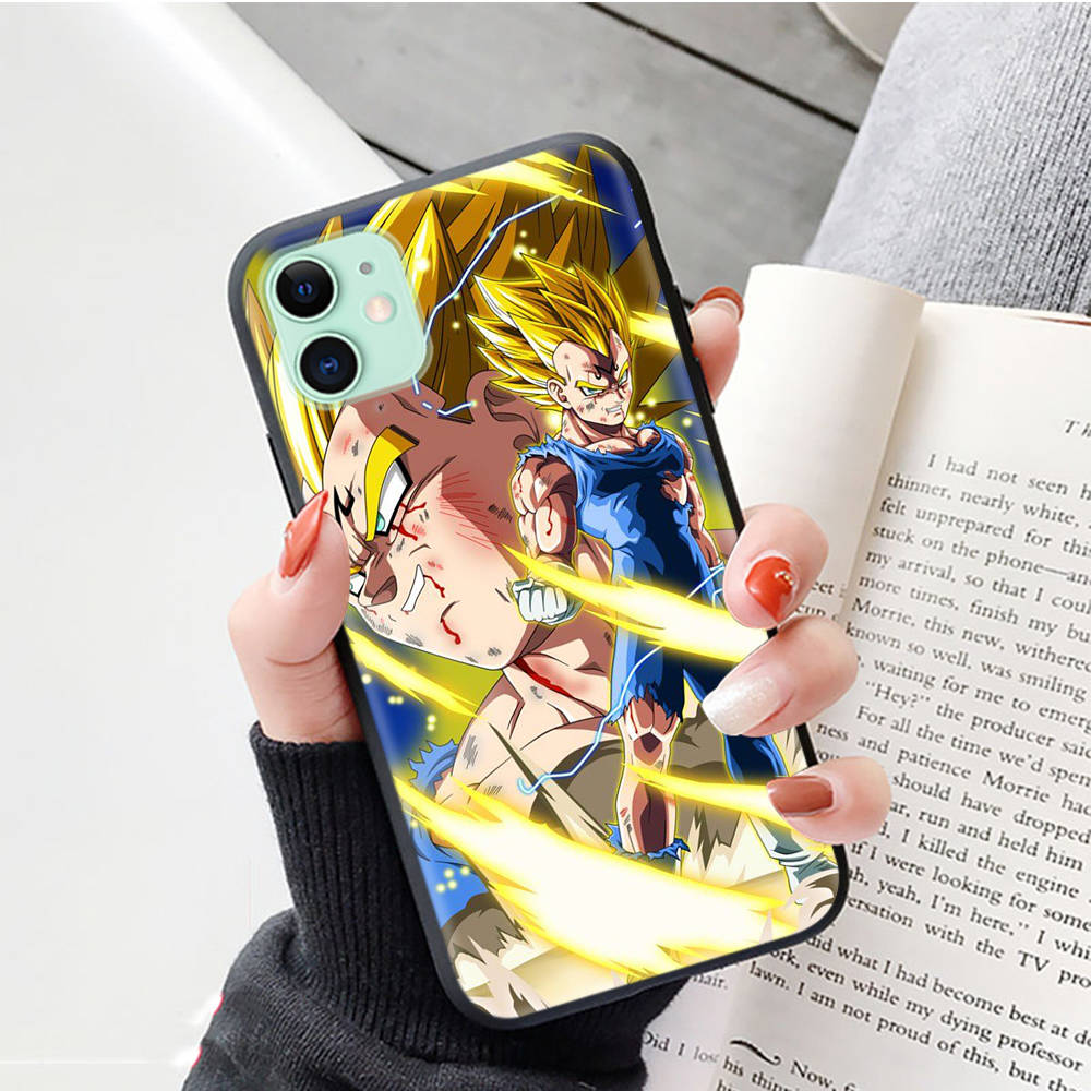 Black Case for Xiaomi Poco X6 X4 M5 M6 F5 F6 C65 C55 C50 C51 C40 Pro Redmi 14C A3X 13C 12C 11T 10A 9C Note 7 6 8A Plus W-58 Dragon Ball