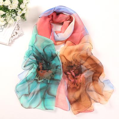 Écharpe de protection solaire d'été pour femme, longue, douce et décorative, pour la plage