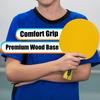 Senston Table Tennis Racket Set Ideal for Leisure Matches and Home Recreation The Perfect Table Tennis Set for Teens and 4-Piece – Adults!
