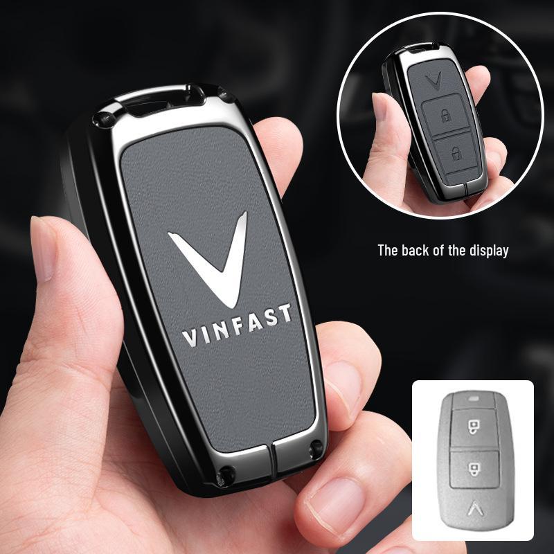 Vinfast Vietnam Car Key Case for Zhonghua V5/VF8 VF3/5/9 with Premium Keyring Buckle
