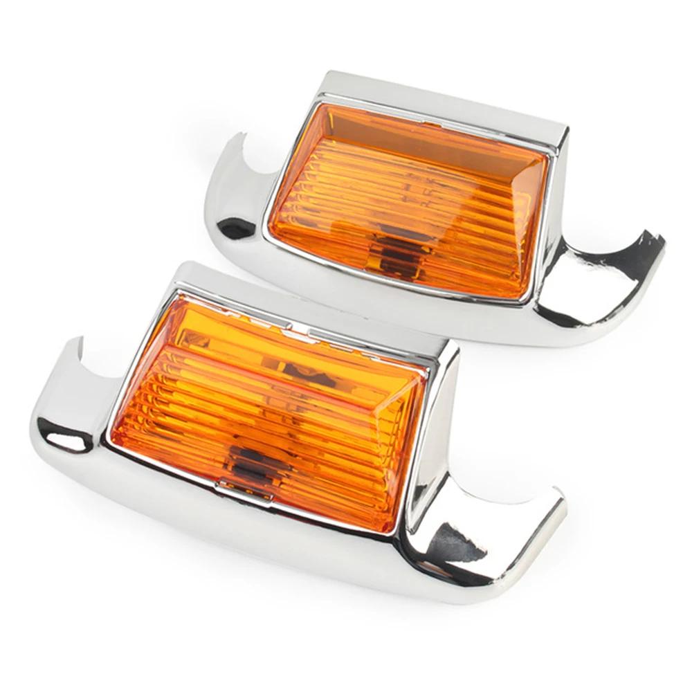 Motorcycle For Harley FLHTCU Ultra Classic Electra Glide FLSTC Heritage Softail Front Rear Fender Tip Light Lamp Accessories