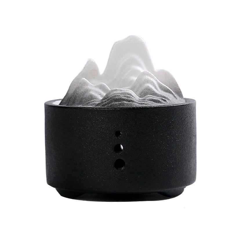 Zen Tea Table Incense Burner Ceramic with Lid for All Incense Types Japanese Style Ash Catcher Bowl Multifunctional Home Decor