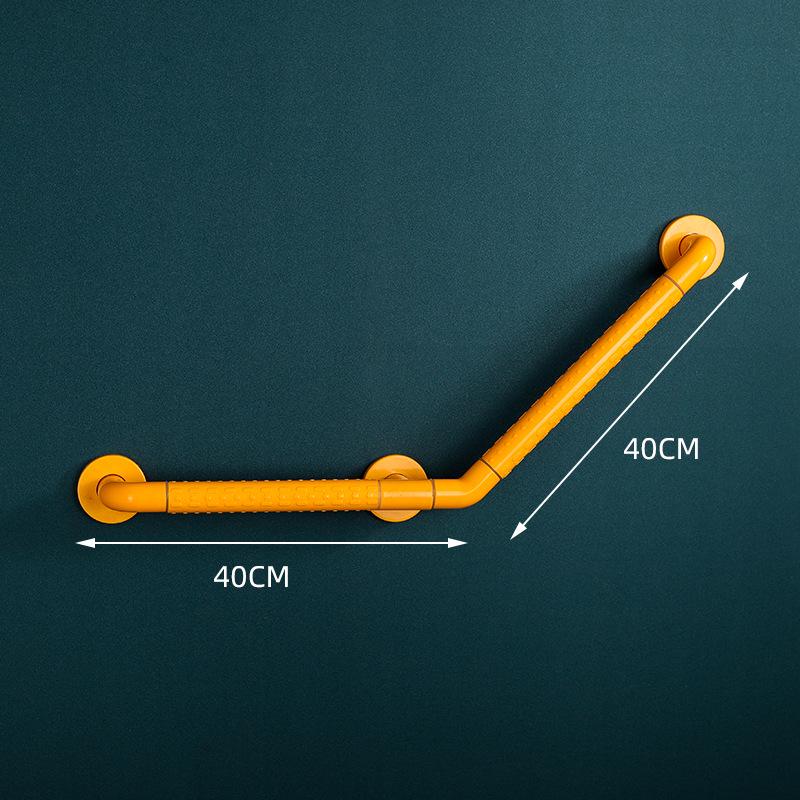 L-Shaped 135° Non-Slip Safety Handrail for Bathrooms and Corridors