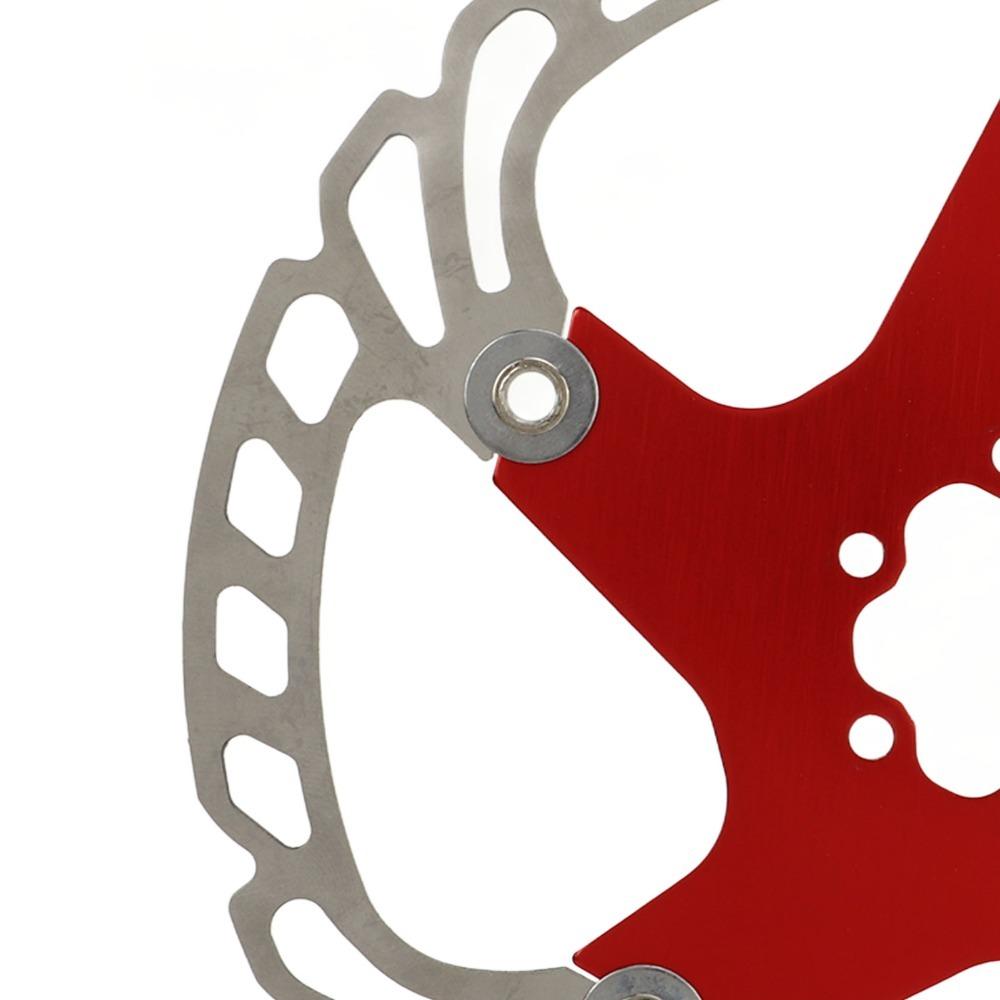 6 Schrauben Rennrad Bremsscheibe Rot Fahrrad Schwimmende Bremsscheibe Fahrrad Bremsen Wartung