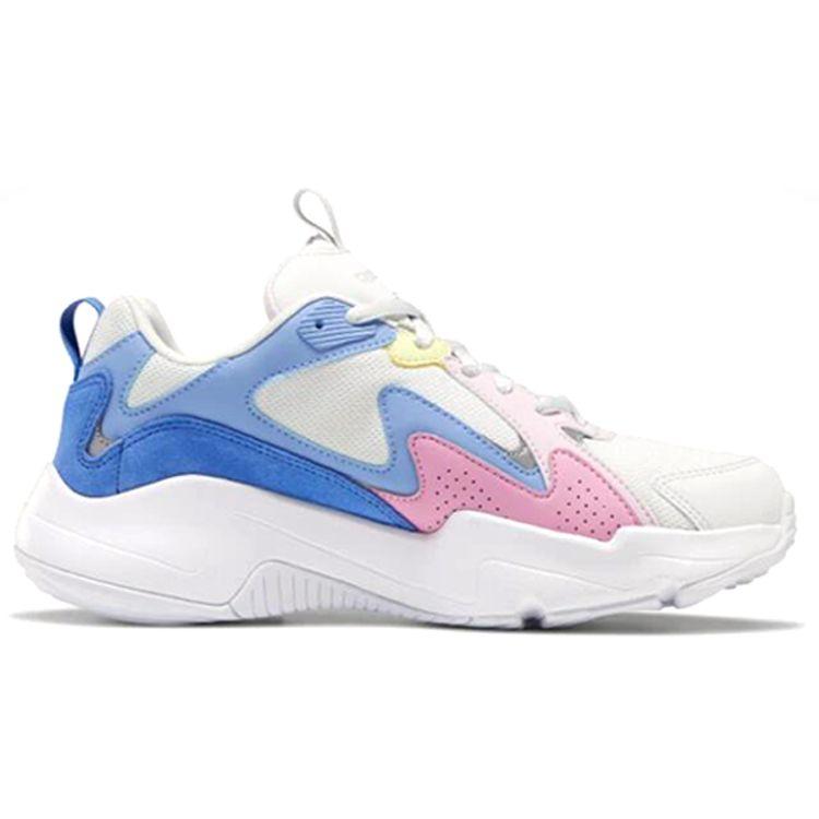 Reebok Royal Turbo Impulse Simple Versatile Shock Absorbing Breathable Low Top Casual Shoes Women sneaker White Blue Pink EH0233