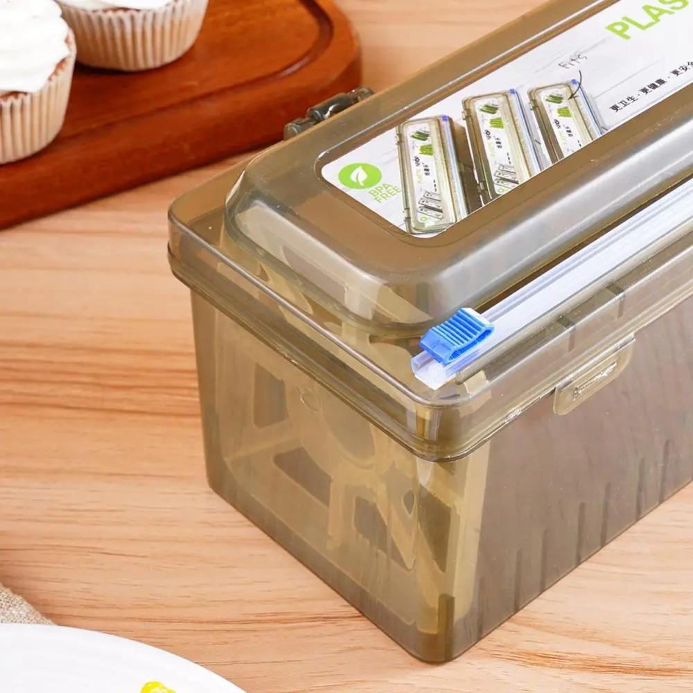 Reusable Food Wrap Dispenser Plastic Foil Cutting Machine  for Kitchen Tool Accessories
