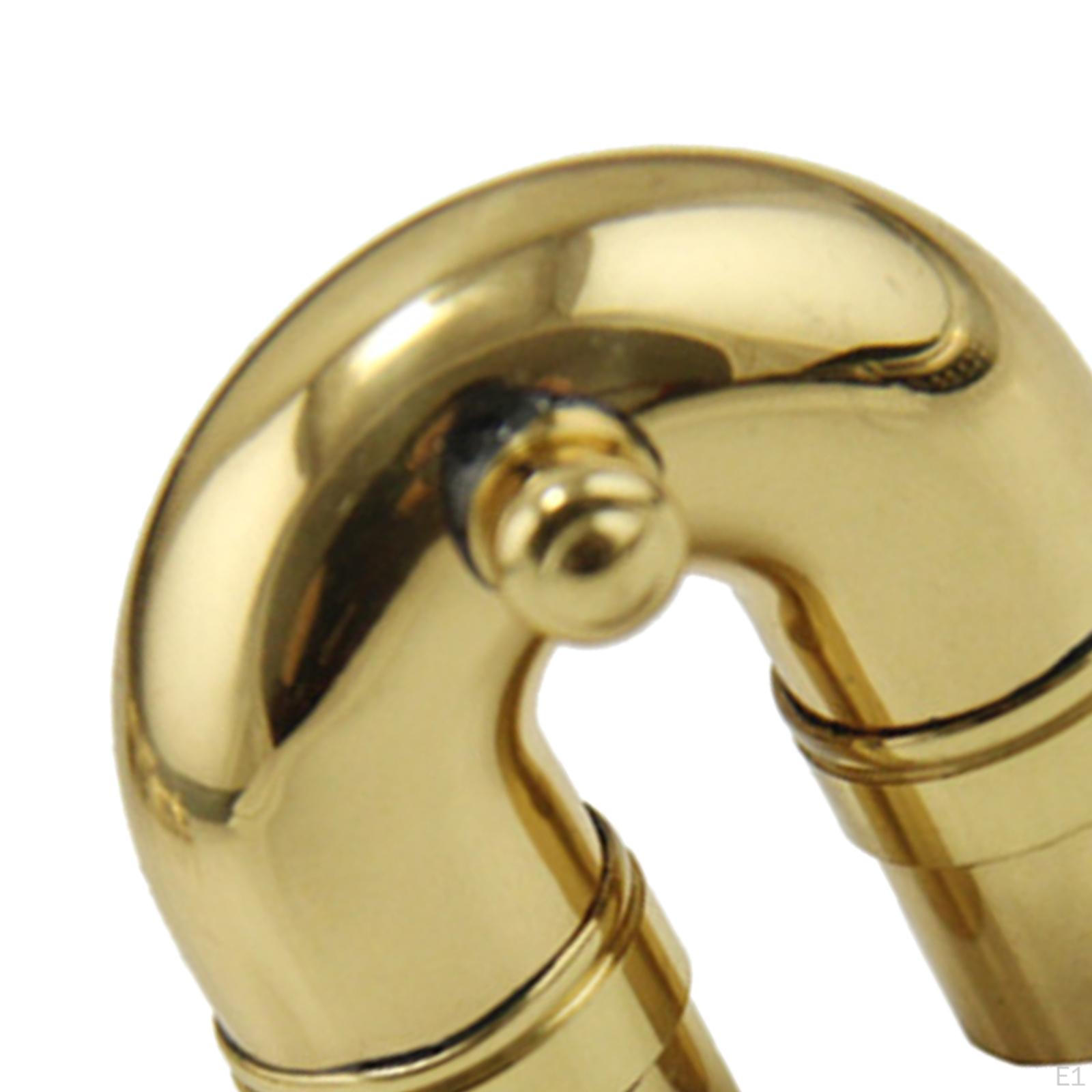 Труба с изгибом шеи Саксофон Локоть Мини Простота установки Прочный практичный глушитель — фото 2