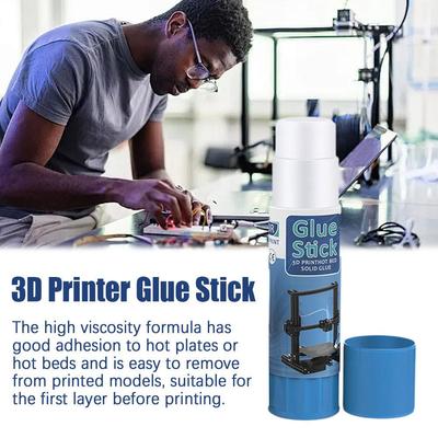 3D Printer Dedicated PVP Solid Glue Stick Solid Adhesive For Hot Bed Print Filament Non-Toxic Easy Removing 3D Printing Super