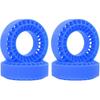 1.0" Tire Inner, Silicone Rubber Tire Inserts for 1/18 1/24 RC TRX4M SCX24 Fcx24 Ax24 RC Crawler Wheels Tire Foam Fill Kit for OD 58-63mm (Blue)