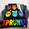 1pc SPRUNKI2 Blanket, Gift, for Men and Women, Soft Blanket, Good for Sofa Bed Couch Travel, Lightweight Flannel Blanket