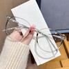 Korean Version Fashion Myopia Glasses Fashionable and Versatile High-definition Anti Blue Light High-end Near Sight Eyeglasses