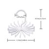 18 Claw Belt Hanger Organizer Twirling Scarf Belt Tie Hook 360 Degree Holder