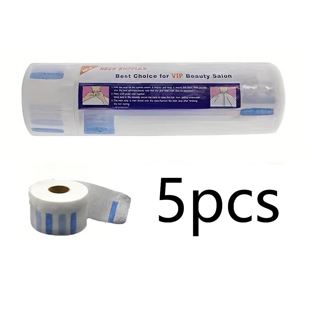 Disposable Neck Strips Hair Cutting Accessories Elastic Neck Paper Adjustable Barber Hairdressing Tools