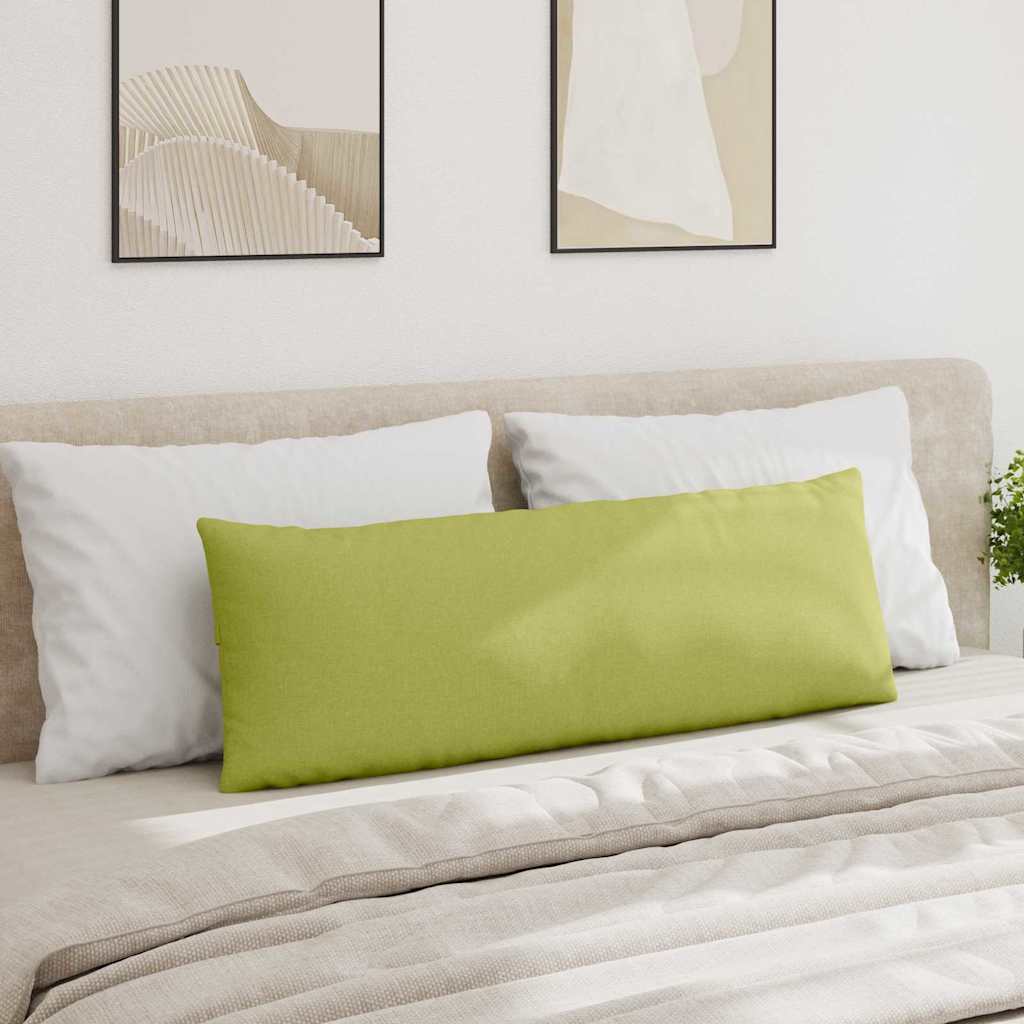 Sofa Cushions 2 Pcs Light Green 120 X 40 Cm Fabric