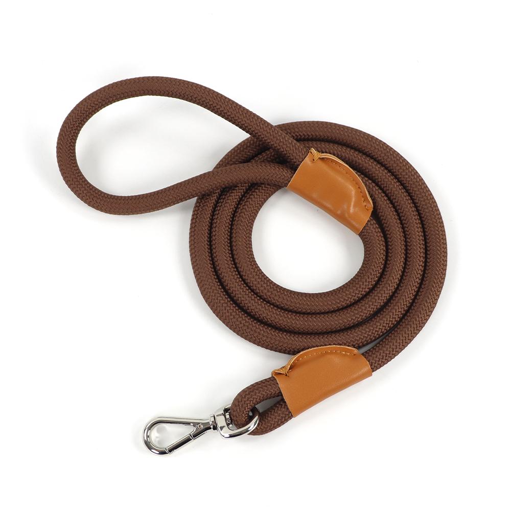 

Поводок среднего размера для больших собак 1,5 м/2,1 м, регулируемая пряжка с застежкой, простой и удобный нейлоновый тренировочный поводок P-типа для больших собак 2.1M