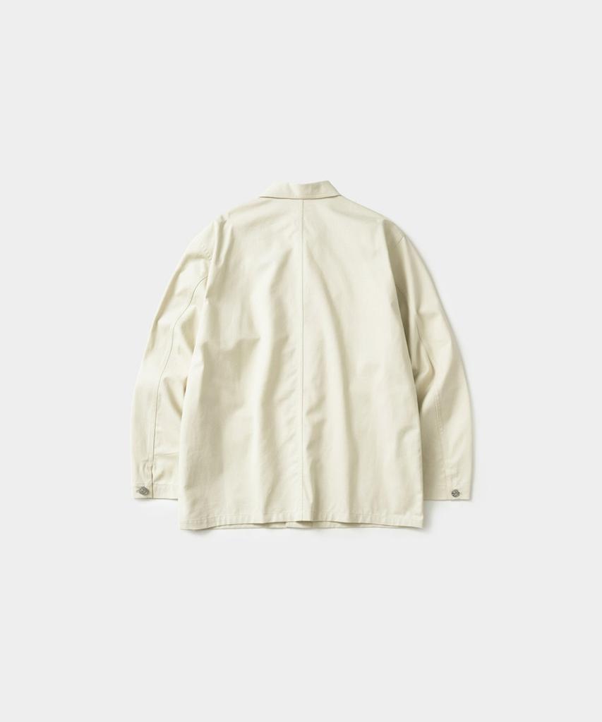 HAVE HAD Twill Cotton Chore Jacket (Ecru)