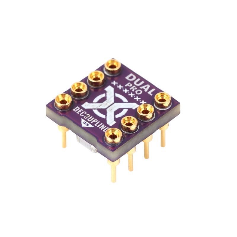 1Pcs Dual Operational Amplifier Upgrade Base Decoupling Operational Amplifier Base Dip8-Pin Hifi Operational Amplifier Base