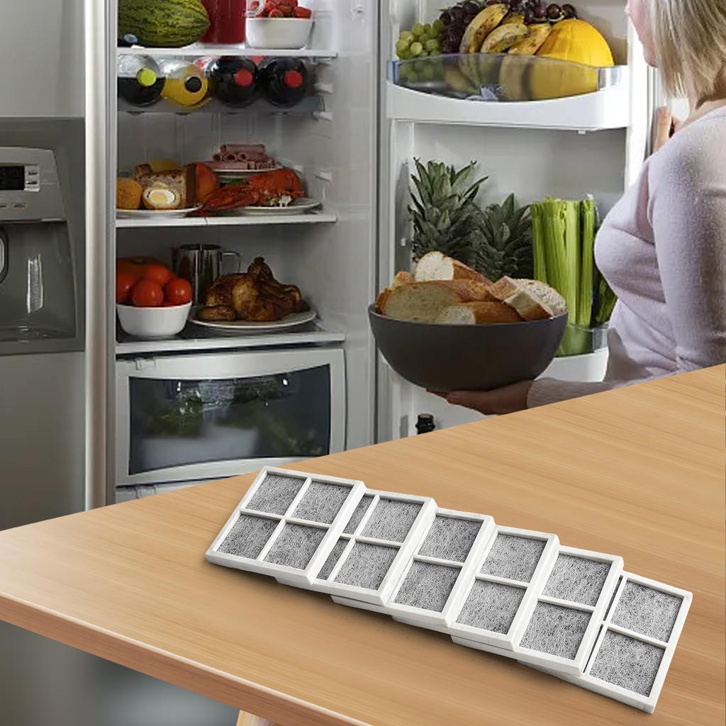 Maintain Optimal Air Quality with 6PCS Refrigerator Activated Carbon Air Filter for LT120F and For Kenmore 469918