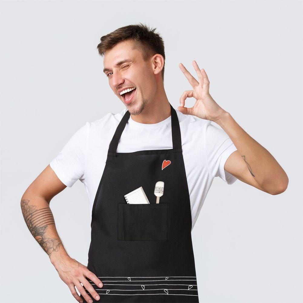 COTTON PROTECTIVE KITCHEN APRON 960862