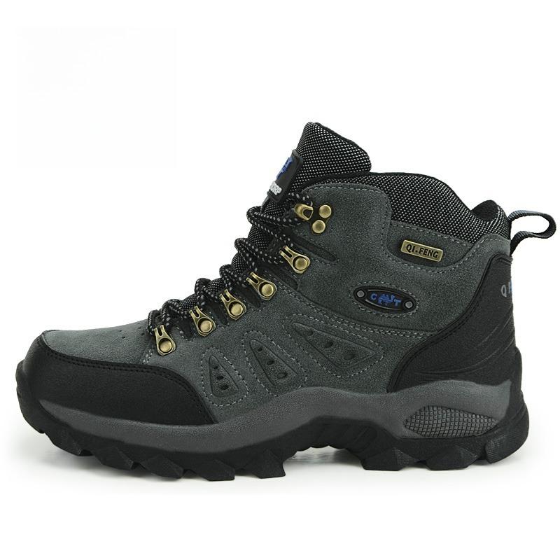 Men Hiking Shoes Outdoor Breathable Comfortable Casual Sports Women Shoes  Anti-slip Wear-resistant Combat Boots Men Shoes Women
