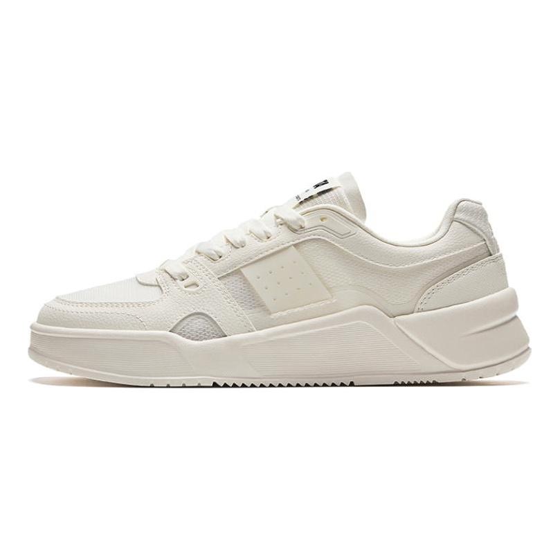 Anta Wear resistant And Lightweight Low top Skateboard Shoes Women's White 122428013-2