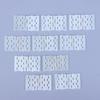 10Pcs Aileron Hinges For Rc Model Plane Wings Nylon Pinned Hinges For Rc Model Plane Wings /Tails Plastic Pinned Hinges