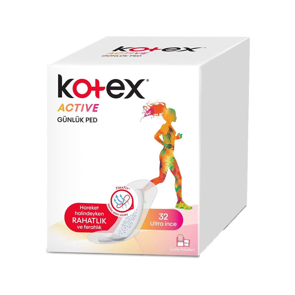 

Kotex Active Ultra Thin Daily Pad 32li