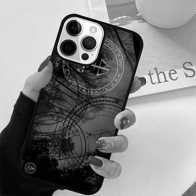 Sigil of Lucifer Coque Shell For iPhone 17 Air 15 16 14 13 12 Pro Max 11 Pro Max Plus Phone Case Cover