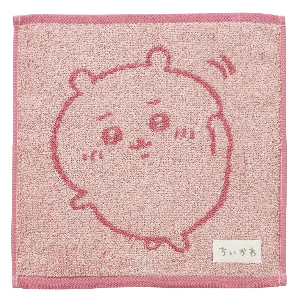 Marushin Chiikawa Dancing Chiikawa Mini Towel Character Antibacterial and Odor Perfect Gift for 0775004400 Handkerchief, 100% Cotton, Design,