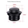 Motorcycle accessories suitable for Harley Davidson modified press type fuel tank cap CNC fuel tank pop-up top cover