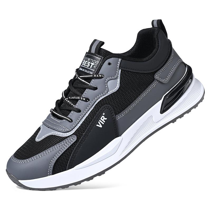 Tide Mesh Breathable Sports Dad Shoes Soft Sole Light Leisure Travel Forrest Gump Shoes