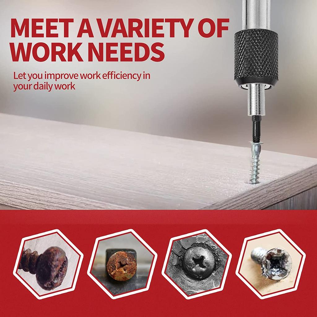 22Pcs/set Damaged Screw Extractor Drill Bits Purpose Tools Broken Speed Out Easy Bolt Stud Stripped Screw Remover Tool