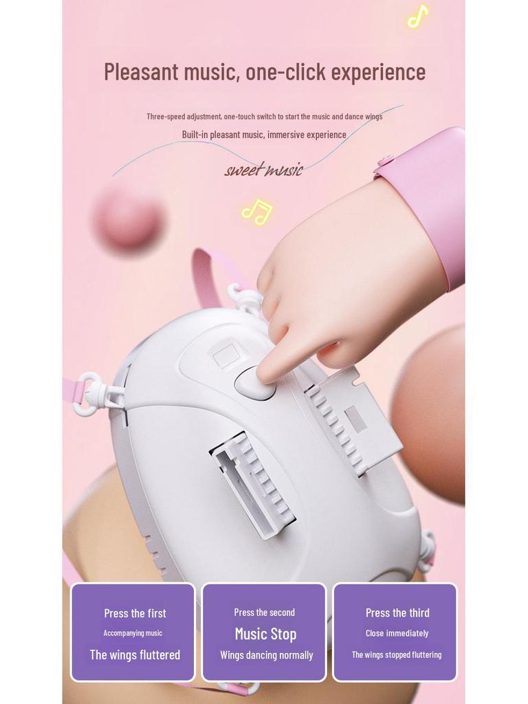 Aripi Luminoase de Elf Electric: Decorațiune de spate luminoasă pentru momentele de joacă amuzante ale copiilor