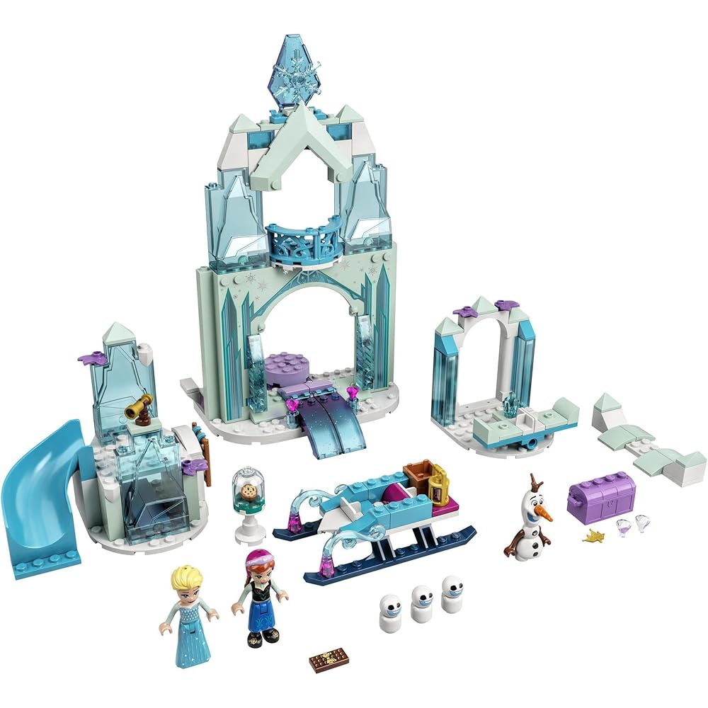 LEGO Disney Princess Frozen Wonderland Building Blocks Set 43194 for Ages 4 and Up