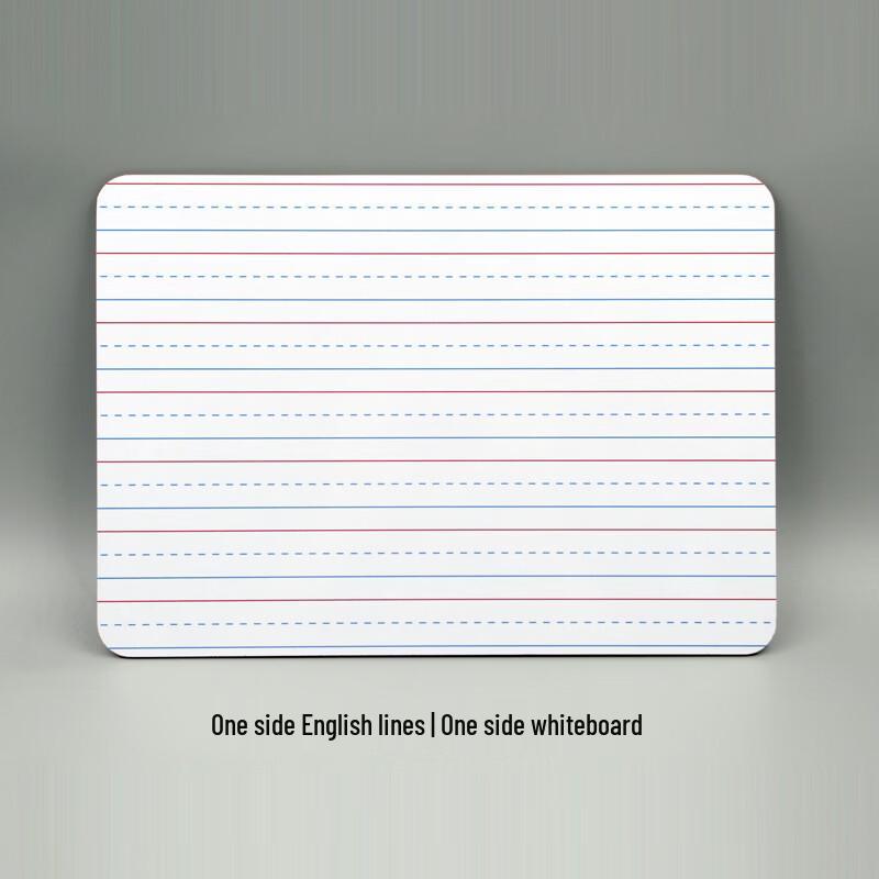 OLOEY A4 Double-Sided Dry Erase Whiteboard for Kids