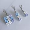 3/9 Keys Keycap Keychain Key Button Clicker Toy New Finger Keyboard  Adult
