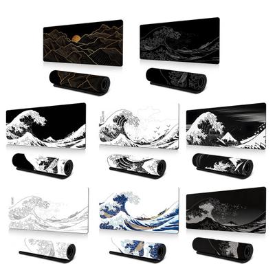 Large Gaming Mouse Pad Waterproof Desk Mat Wear Resistant Non-Slip Rubber Base Extra Thick Keyboard Pad Mouse Mat
