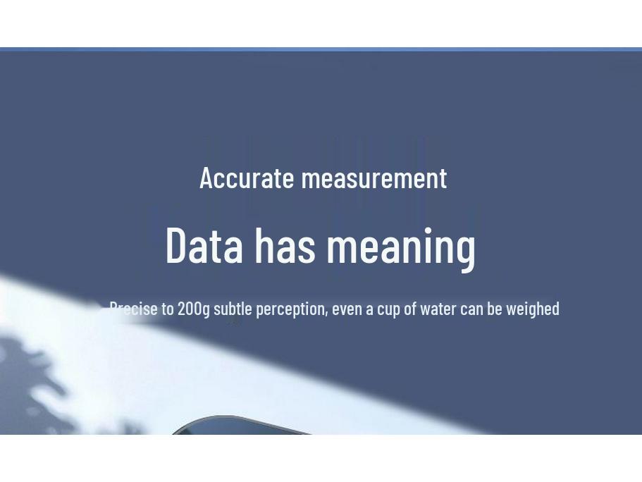 Haier Rechargeable High Precision Body Weight Scale for Fitness and Weight Loss