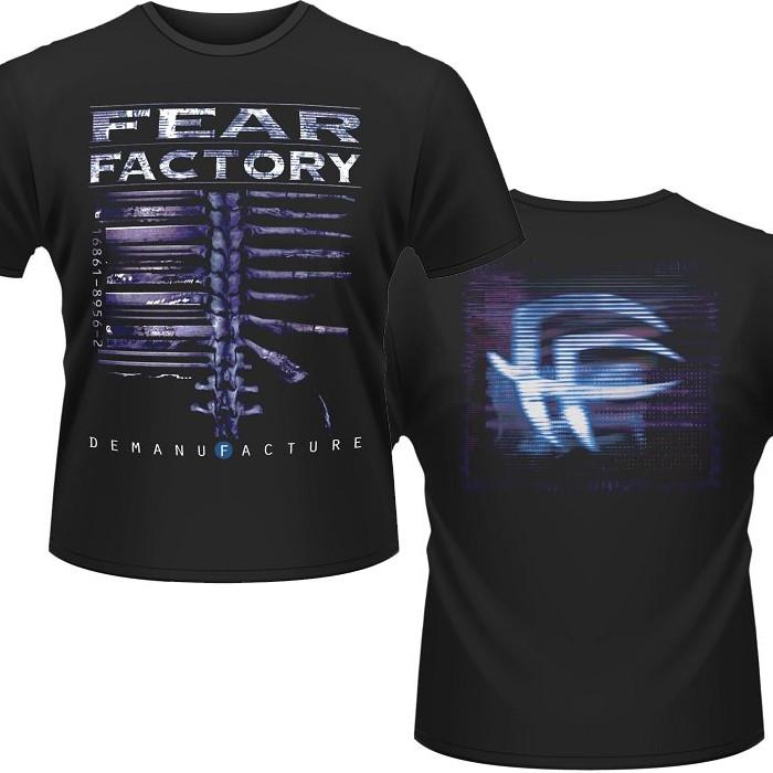 Винтажные стили FEAR FACTORY Demanufacture Унисекс Футболка S